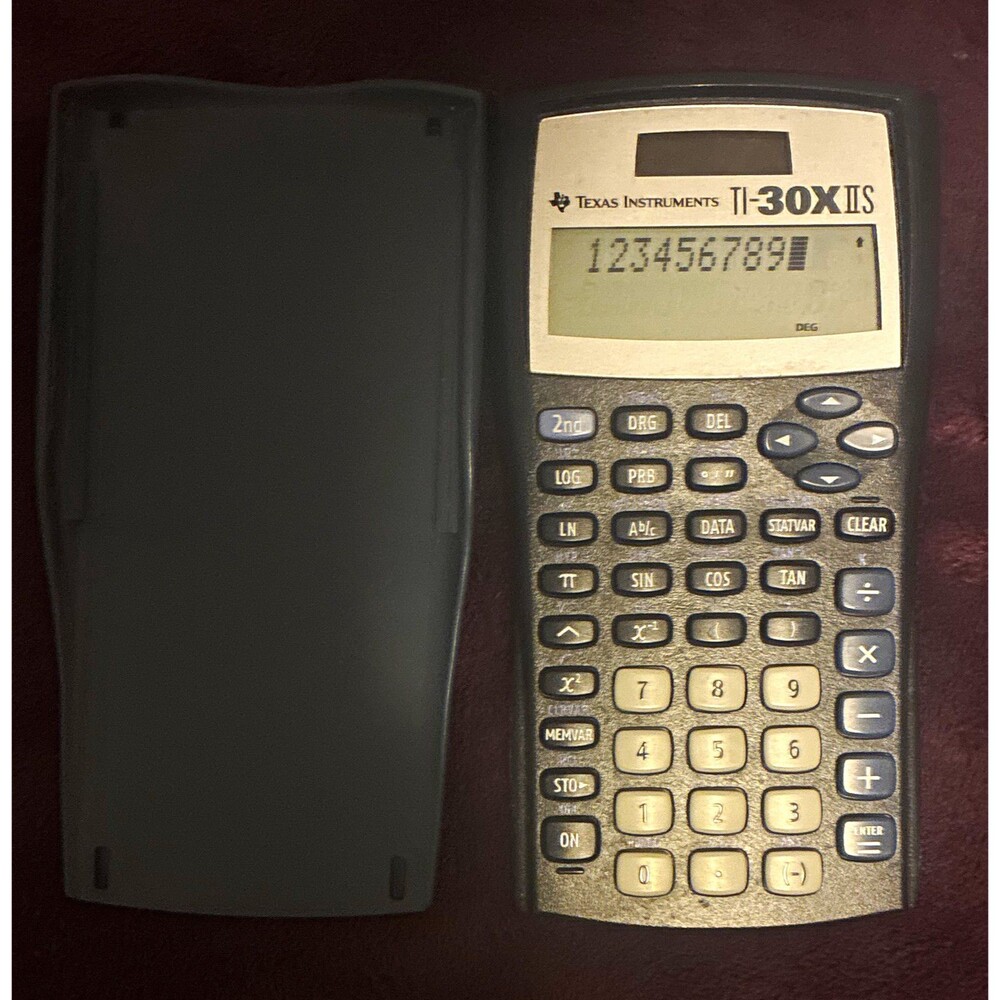 Texas Instruments TI-30X IIS Scientific Calculator w/ Slide Cover